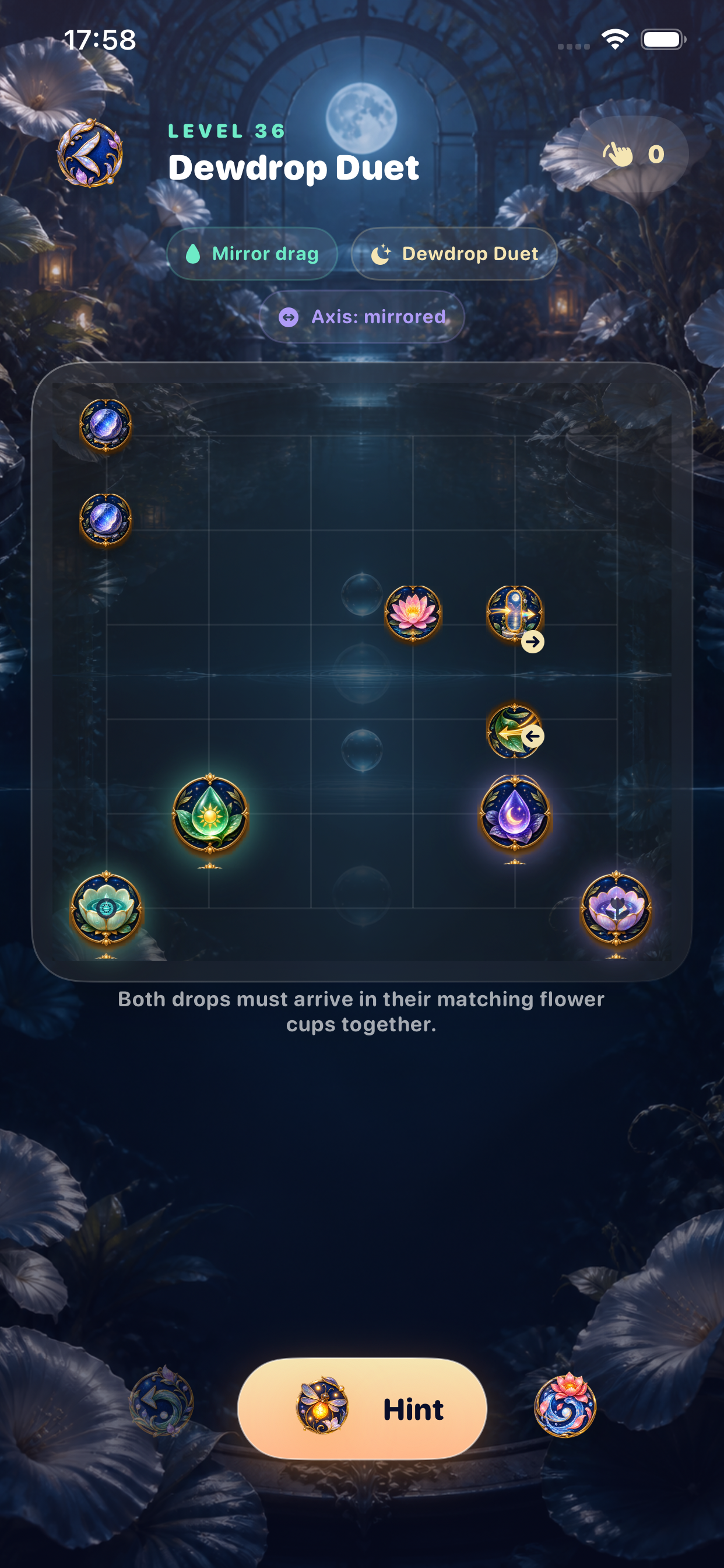 Level 36 game board